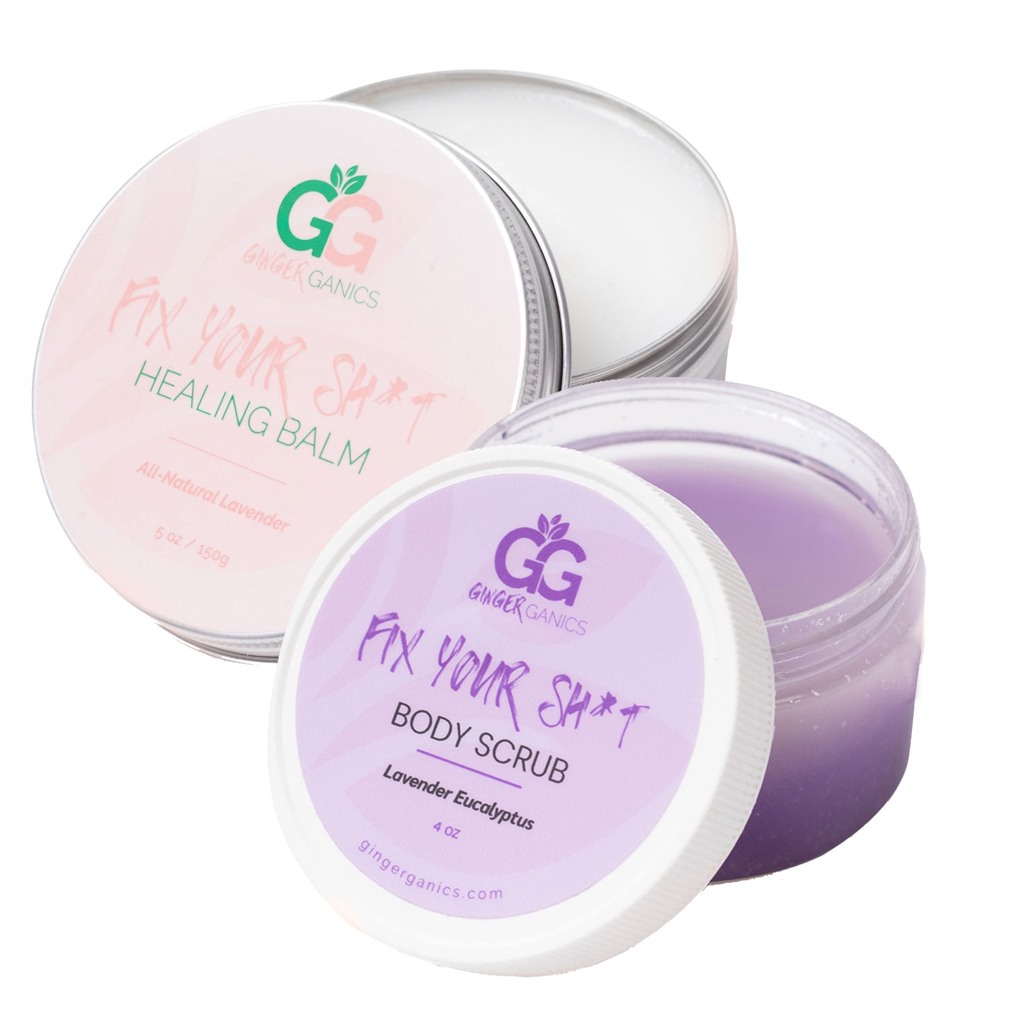 Product Bundle: Fix your Sh*t Healing Balm and Body Scrub