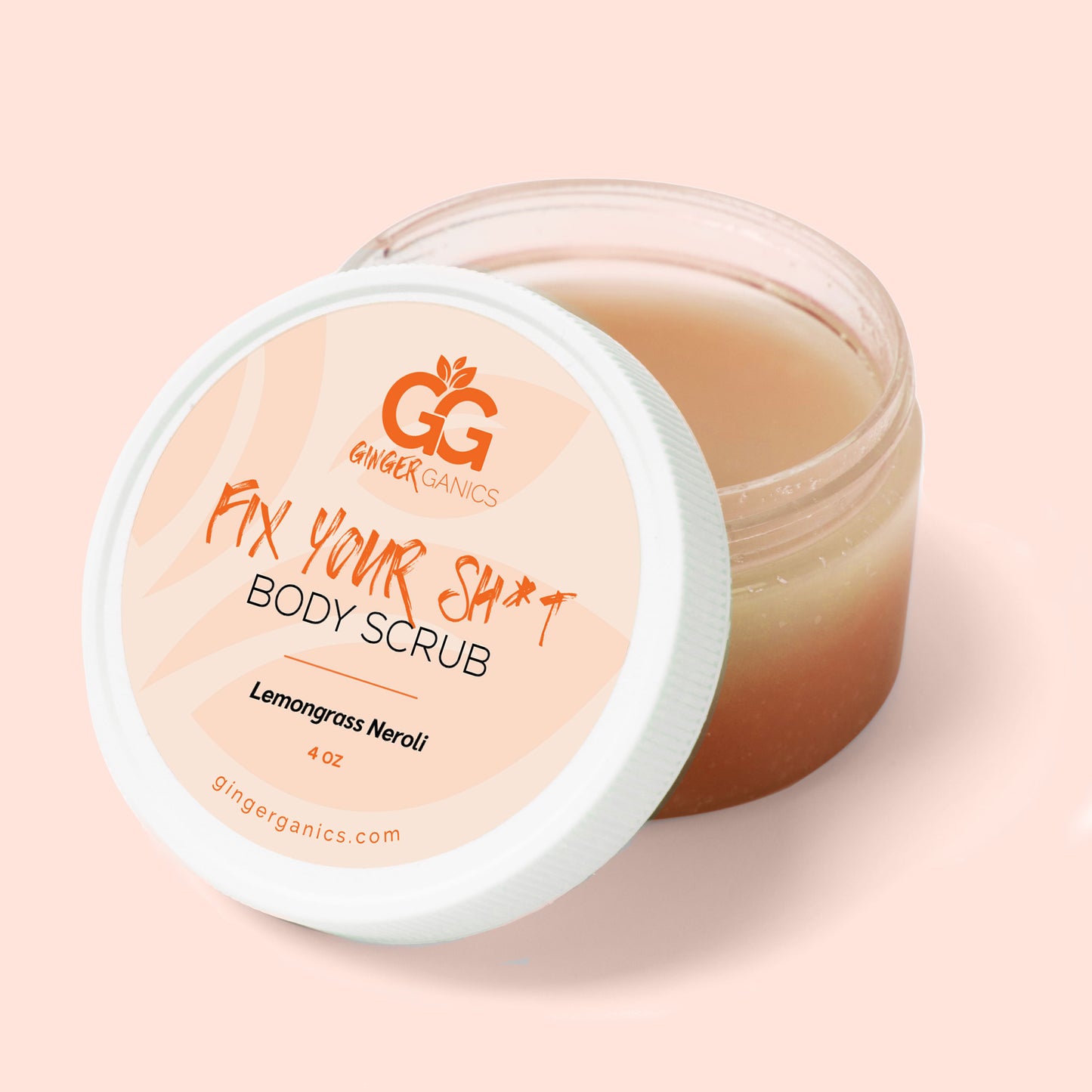 GingerGanics Body Sugar Scrub