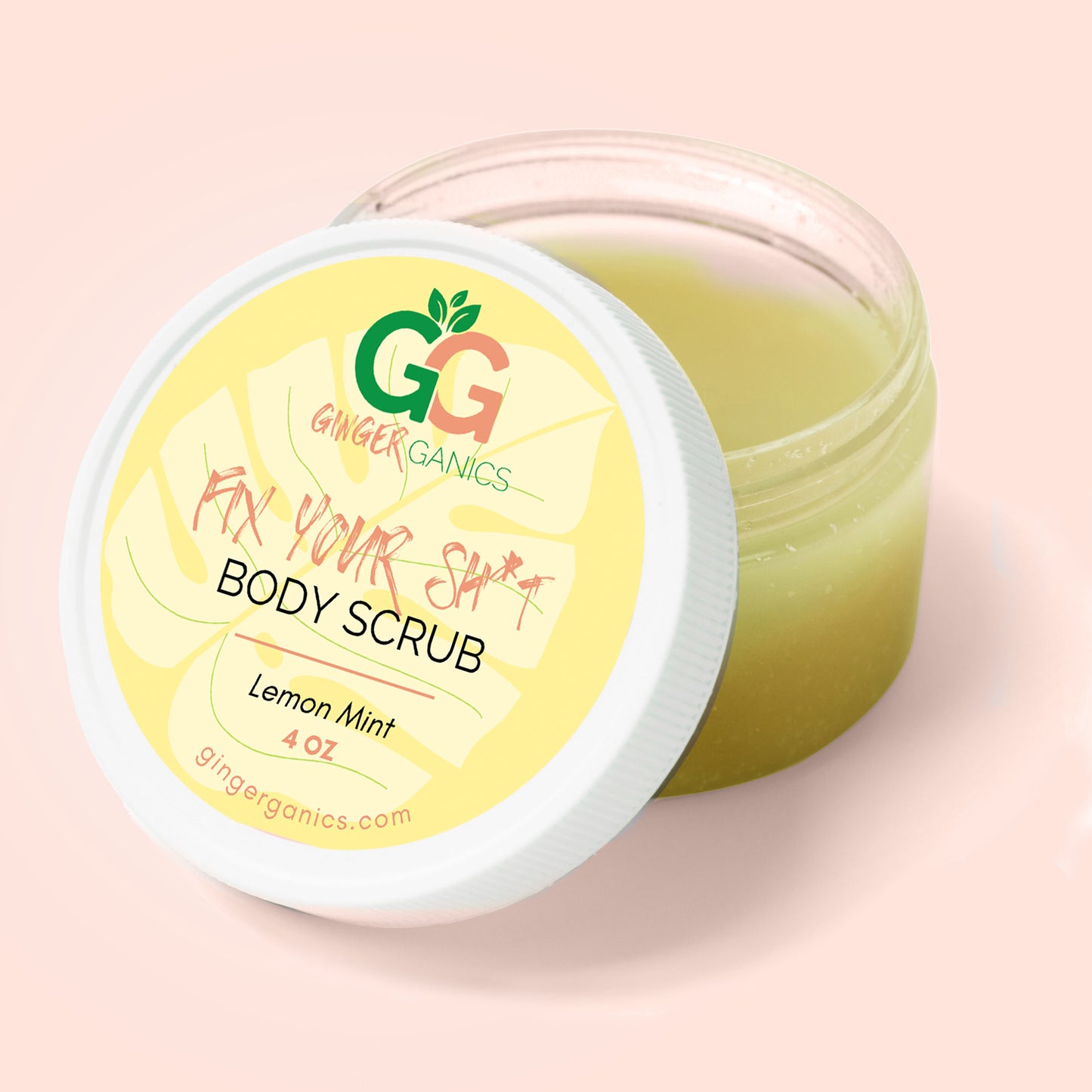 GingerGanics Body Sugar Scrub