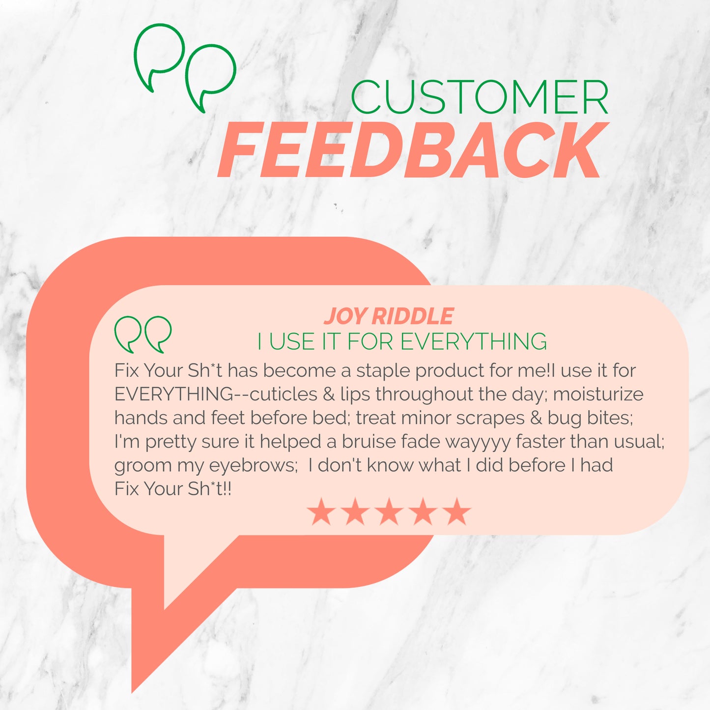 Customer Feedback