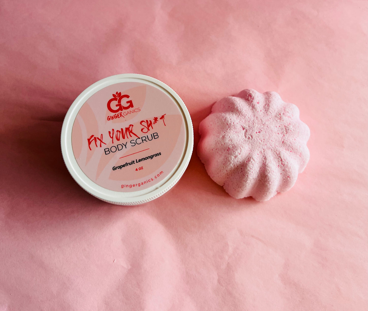 Grapefruit Lemongrass Bath Bombs