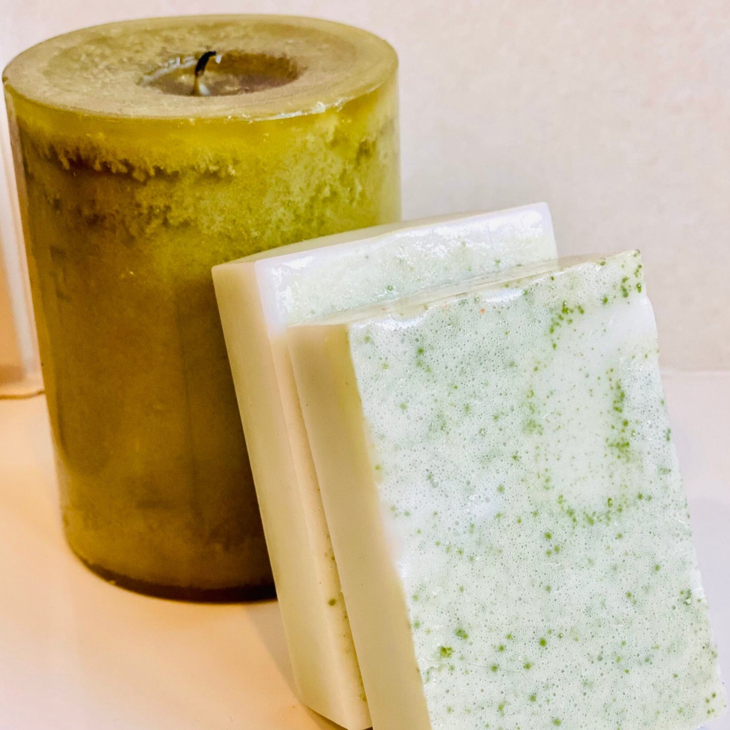 Organic Matcha Coconut Milk Latte Soap