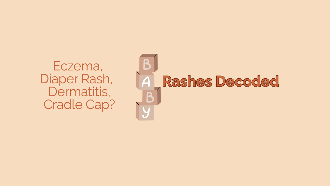 Eczema, Diaper Rash, Dermatitis, Cradle Cap? Baby rashes decoded