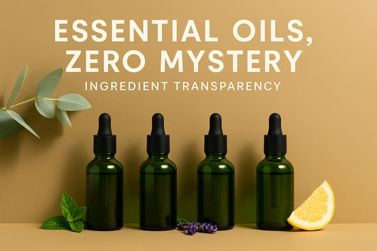 Skip the Mystery Fragrance: Meet Our Carefully Sourced Essential Oils