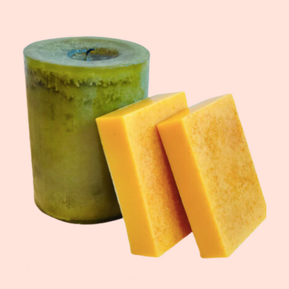 Organic Turmeric and Sweet Orange Oil Soap