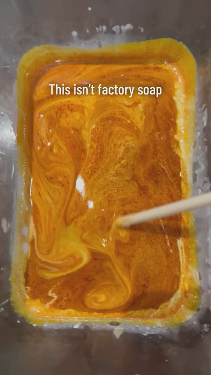 Organic Turmeric and Sweet Orange Oil Soap