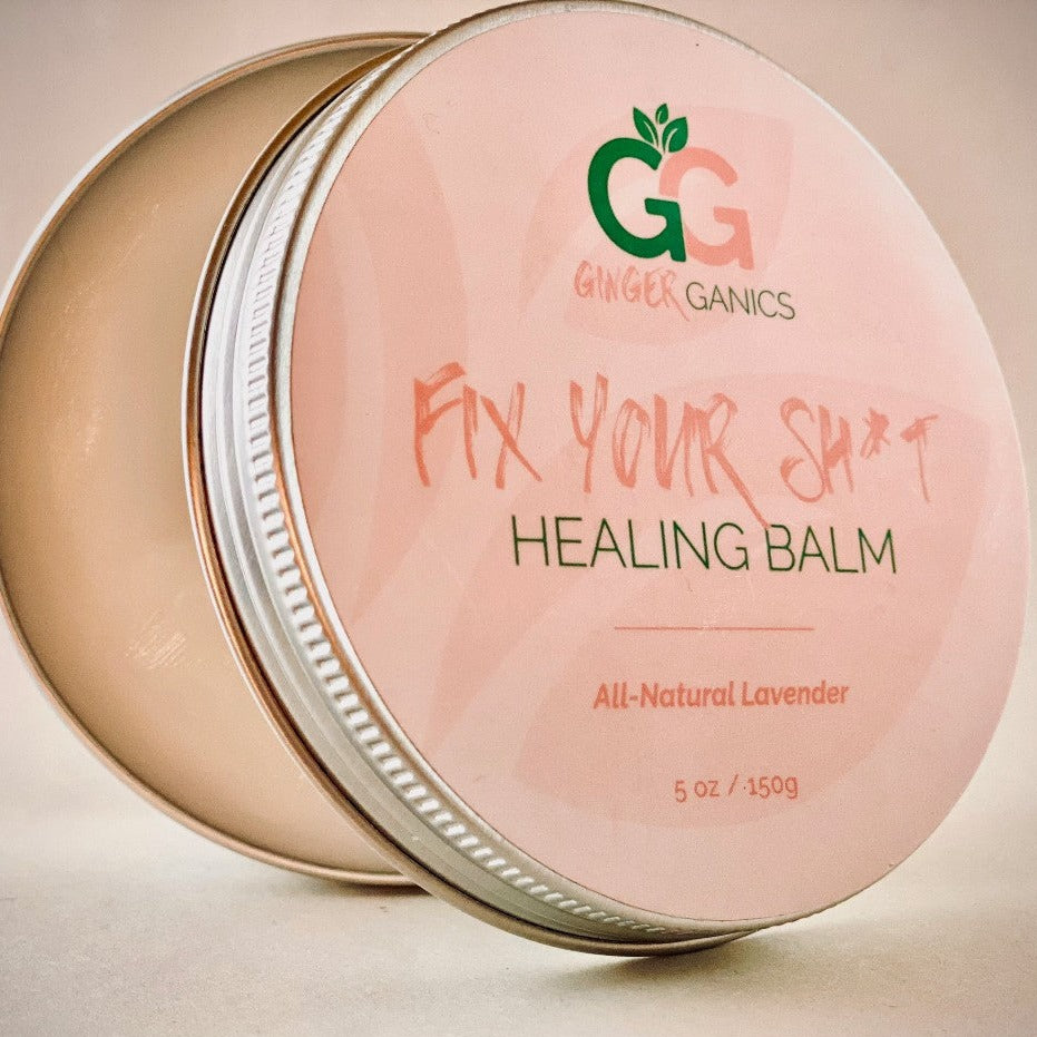 Fix Your Sh*t Healing Balm open lid